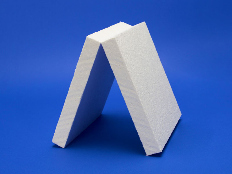 Rigid ceramic fiber board